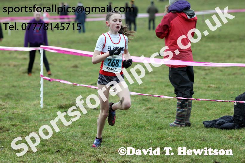 Girls under-13s, Start Fitness NEHL, Thornley Hill Farm, Peterlee, County Durham. Photo: David T. Hewitson/Sports for All Pics